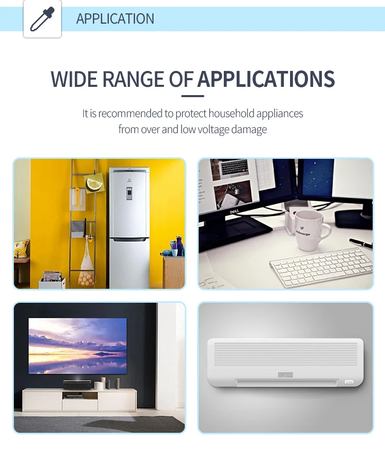 product universal style  socket factory direct sale surge protector power switch tv guard overvoltage protector single phase   230v-6