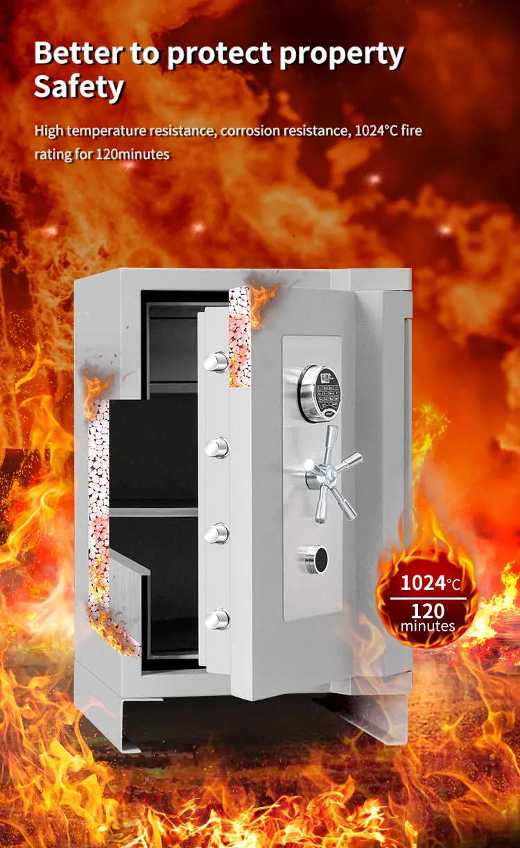 CEQSAFE High Security Fireproof Steel Safe Box With Electronic Digital Lock for Storage Chubb Safes details