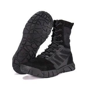 Factory OBM ODM Custom Wholesale Men Large Size Tactical Hiking Combat Boots Waterproof