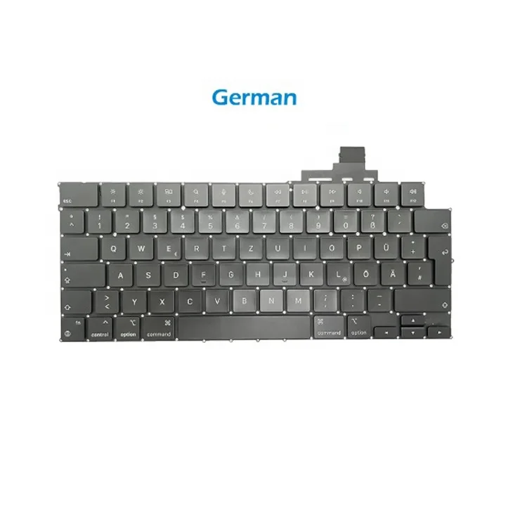 HK-HHT Replacement Laptop Spare Parts Internal US Keyboards for A2681 Laptop
