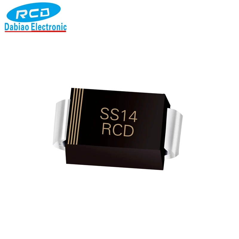 1 Amp40v Schottky Barrier Rectifier Diode Ss14 Surface Mount Diode S4 ...