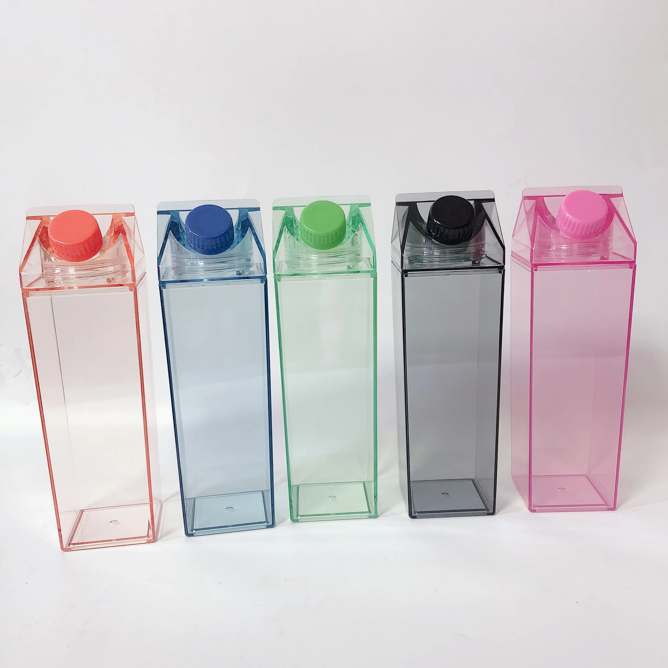 Chine BPA gratuit 500 ml 1000 ml bouteilles en plastique carrées