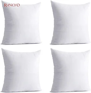 Microfiber Filled  Pillow Insert Decorative Microfiber Fabric Pillow Cushion Insert 40x40 Cushion Filler Pillow Insert