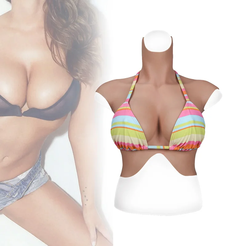 Eta Biggest Breast Form Body Suit and Artificial Boobs Big Cup Wearable Silicone Crossdresser