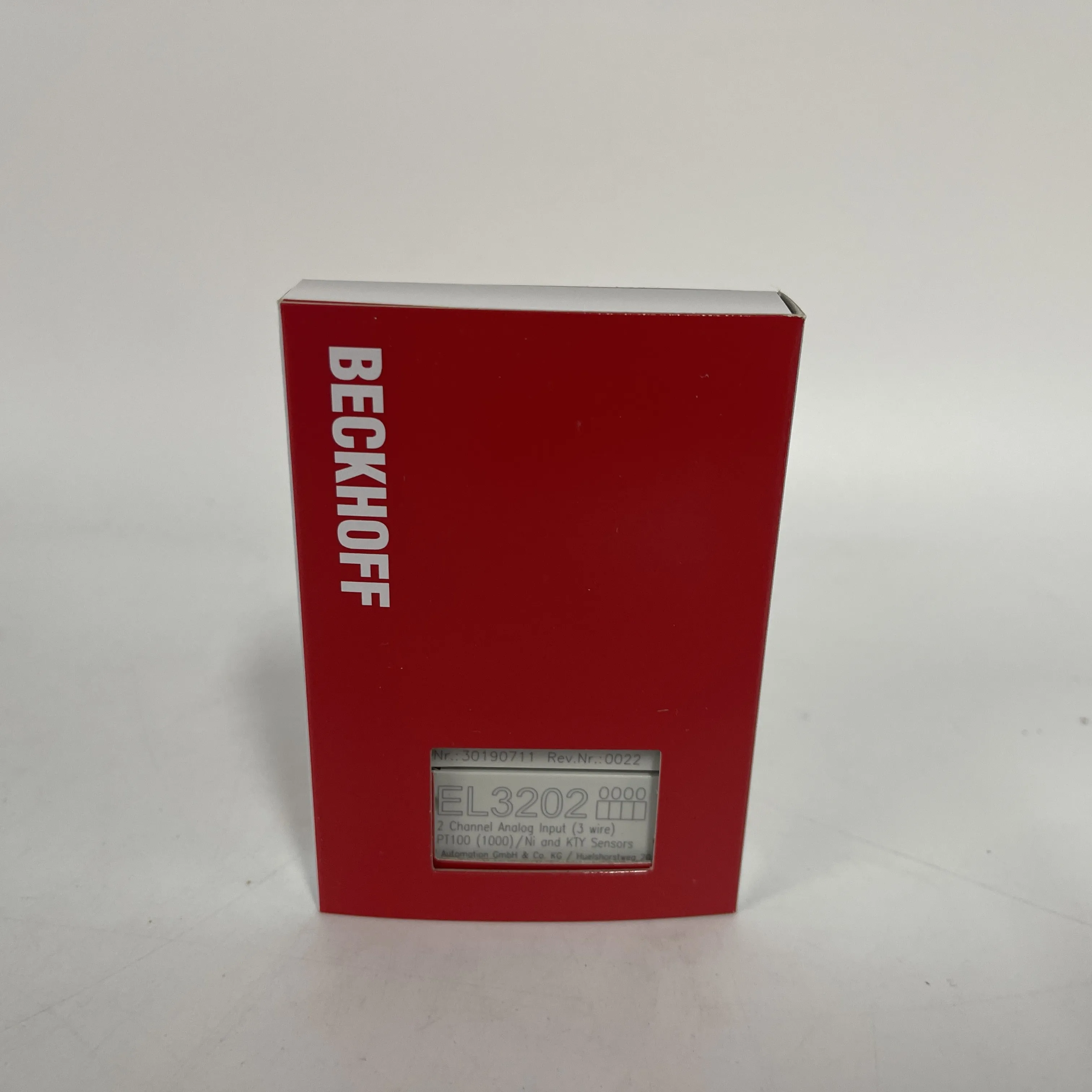 BECKHOFF EtherCAT Analog Input Module EL3202