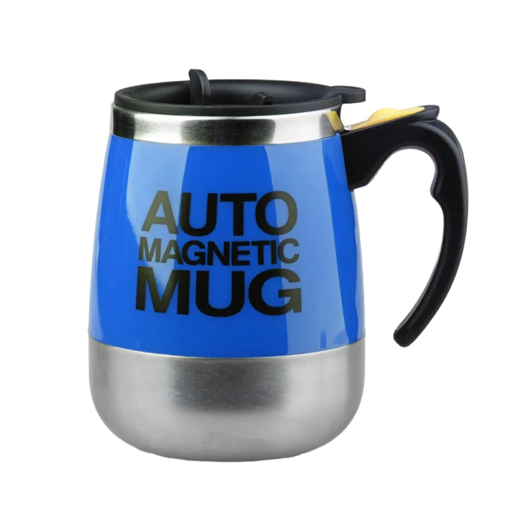 New Automatic Self Stirring Magnetic Mug Creative Stainless Steel