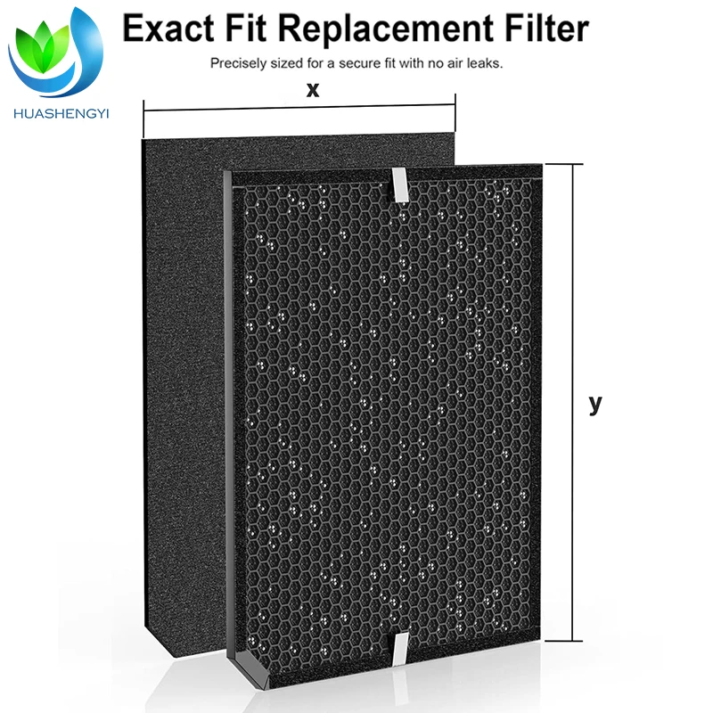 High Quality High Efficiency Air Purifier Filter Activated Carbon Filter for Air Doctor 2000/2000i Air Purifier Pre-Filters
