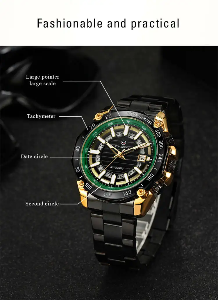 8279 механические часы из нержавеющей стали