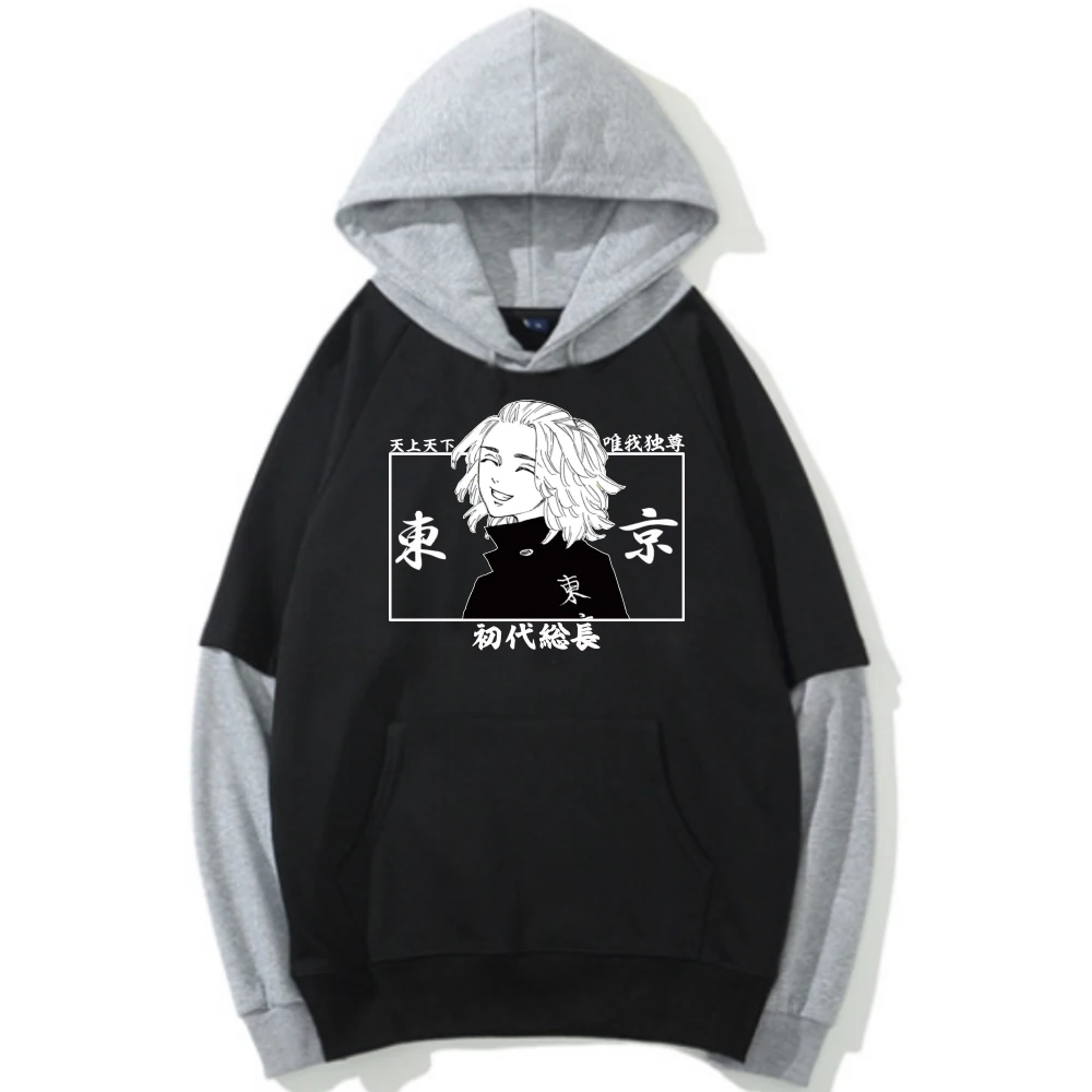 Cheap Anime Hoodie Tokyo Revengers Kids Sweatshirt Oversized Costume  Manjiro Sano Ken Ryuguji Coat Mikey Draken Men Boy Child Clothes | Joom