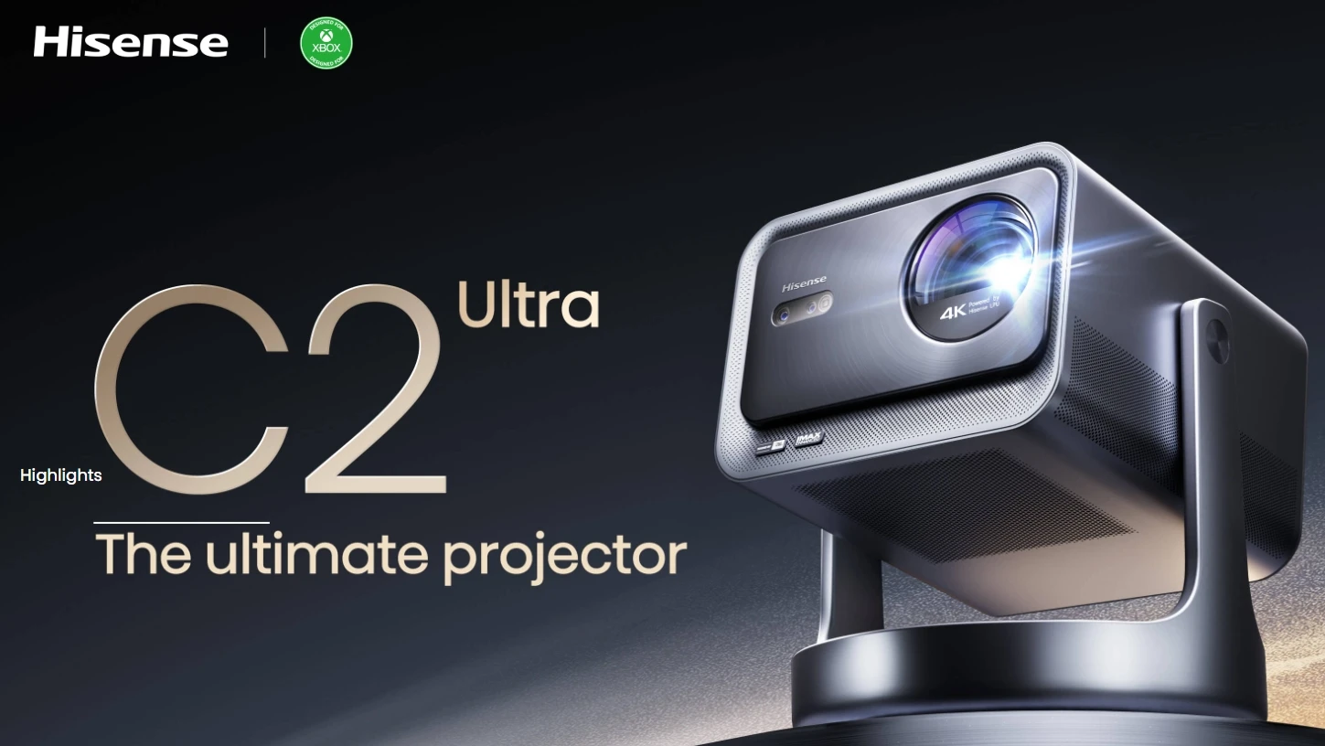 Hisense Vidda C2s Ultra Pro 4k Color Laser Projector
