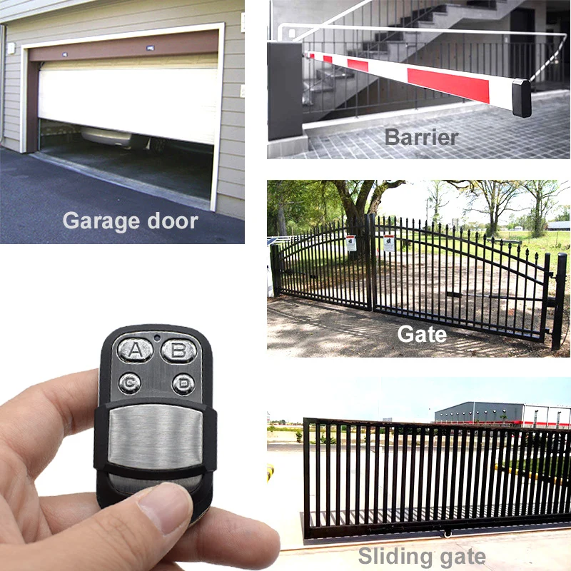 BENINCA 433mhz Remote Control Garage Command Rolling Code or Fixed Code BENINCA Hand Transmitter Gate Control Garage Door Opener