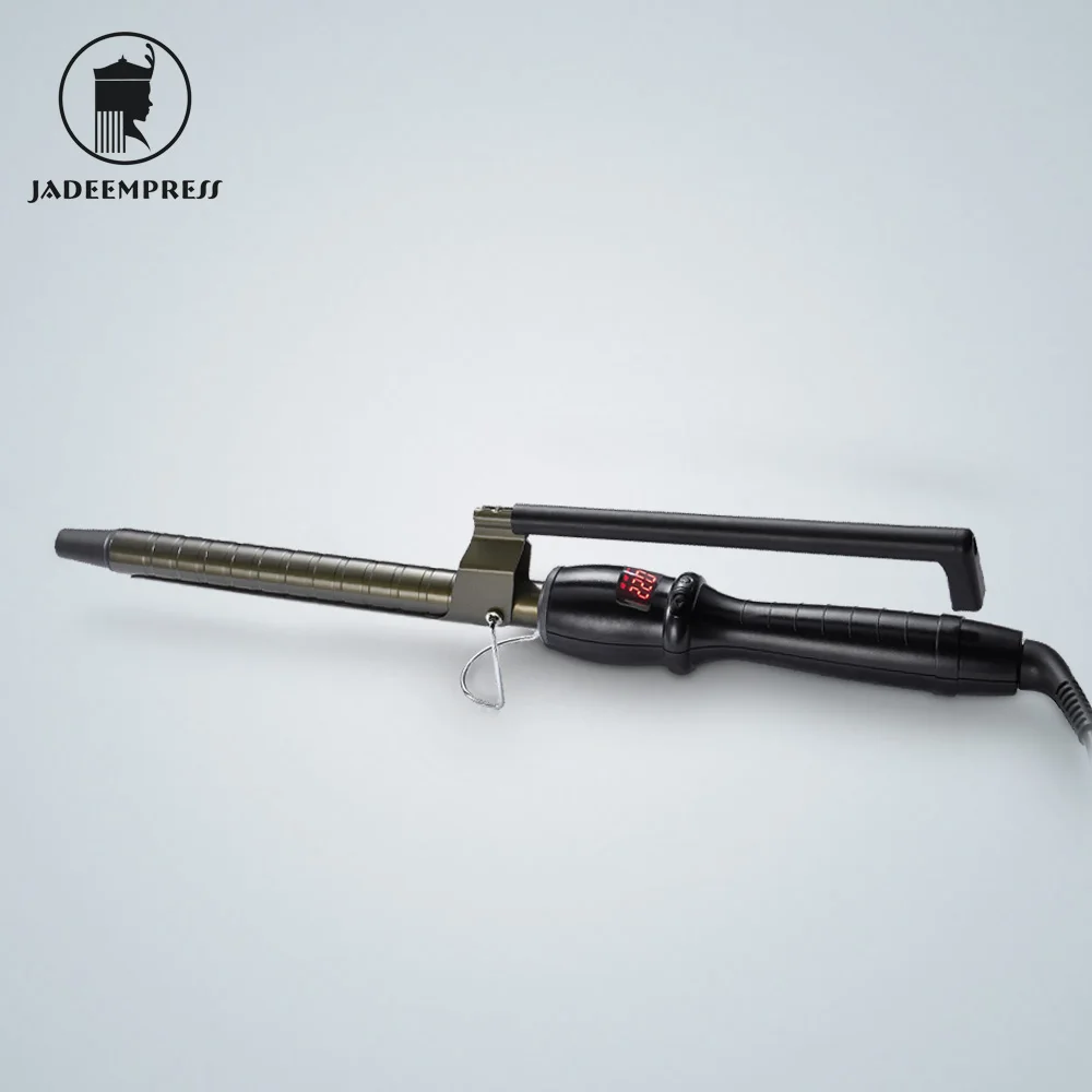 Customized LCD Temperature Design Ceramic Hair Curler Irons Adjustable Hair Curling Waver Hair Curler Machine