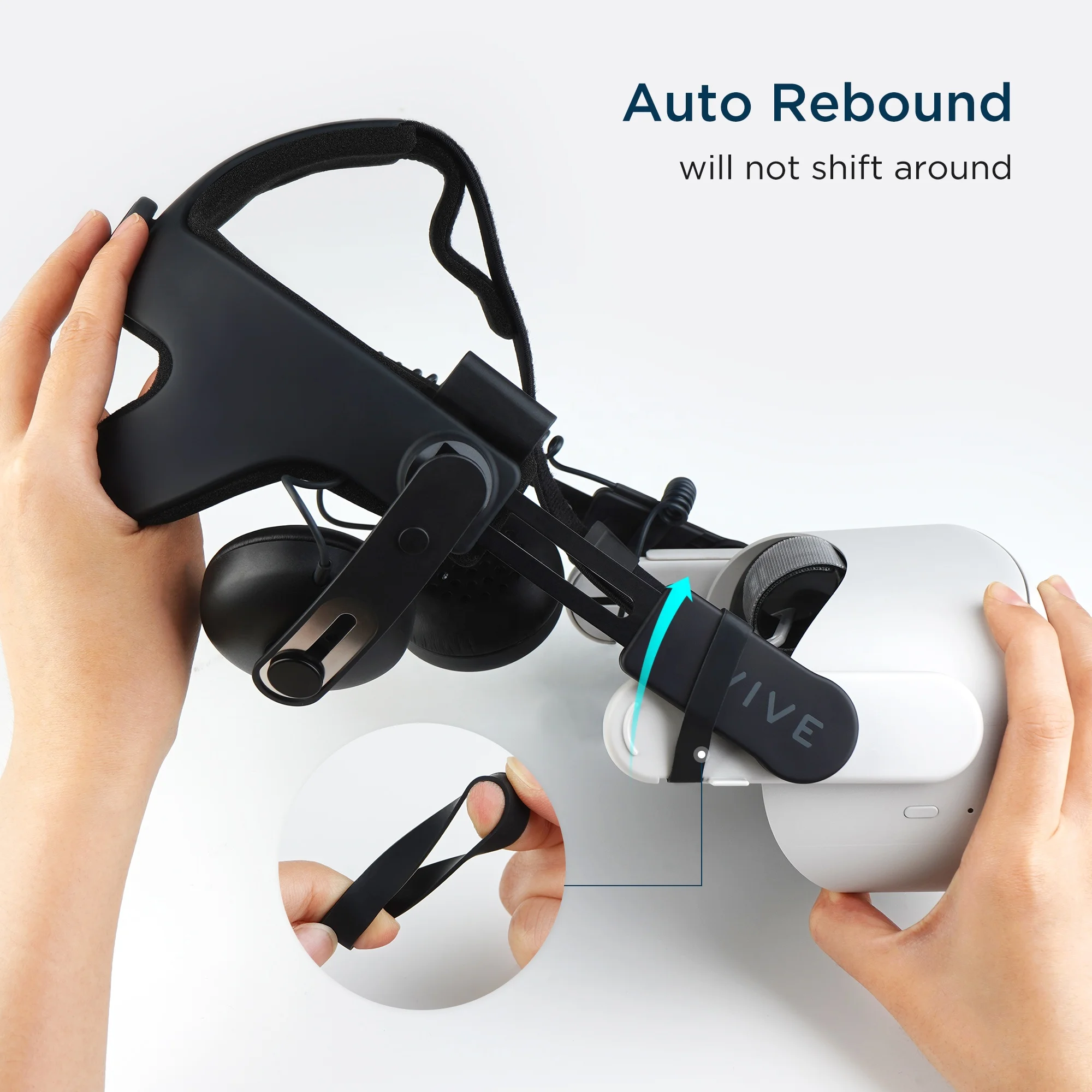 Meta Quest 2 Headstrap VR Headset Adapter Strap - Firm