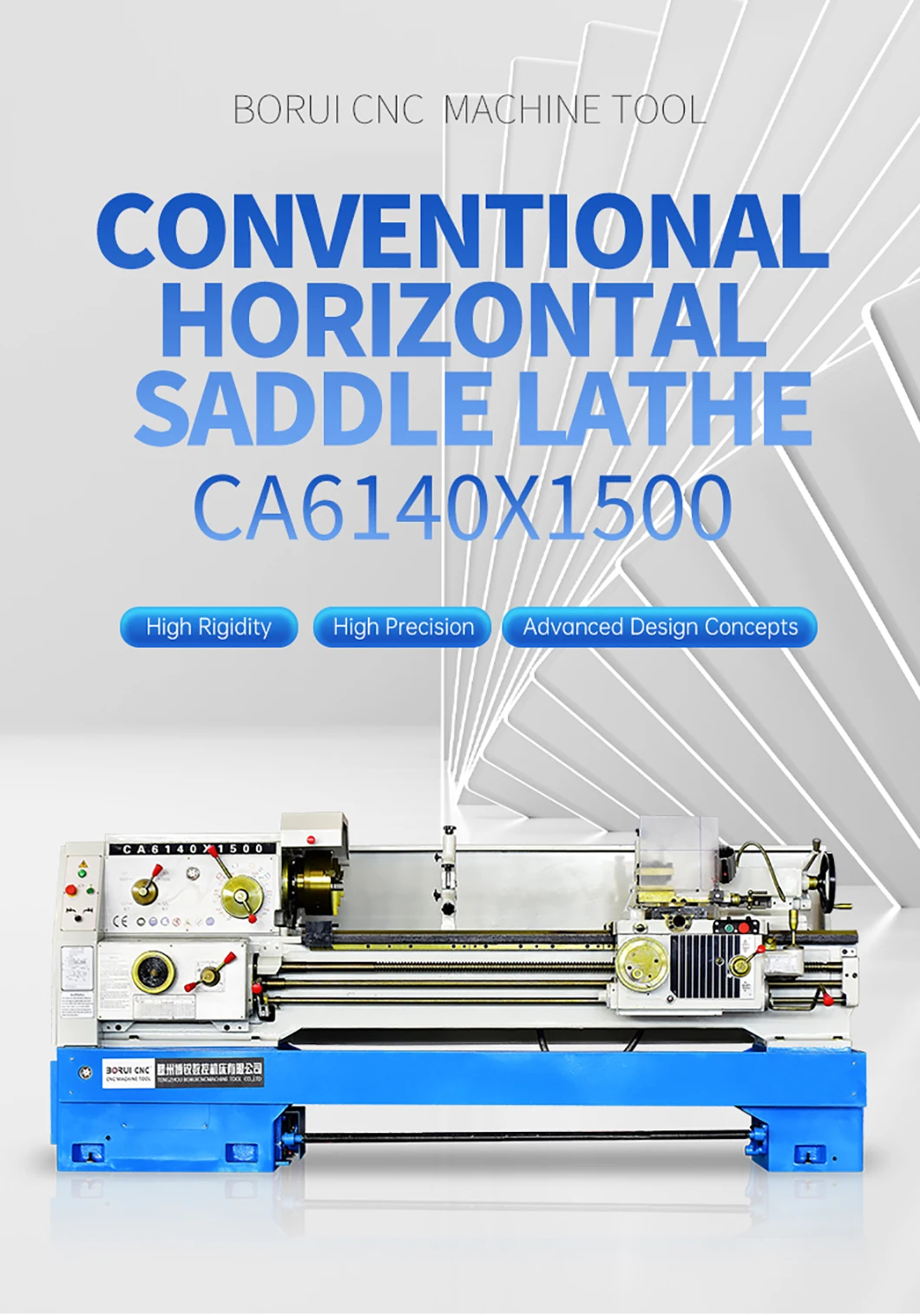 Universal Lathe Machine Ca6140 Chinese Metal Lathe Conventional Lathes ...