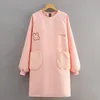 Pink Soft Bunny Smock