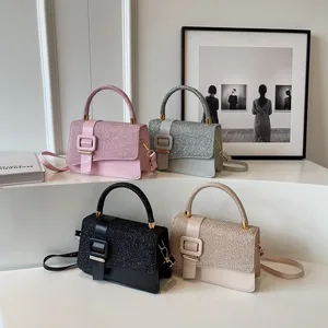 KALANTA New Style Pearl Sling Bags for Women Luxury Fashionable Chain Famous Brands Weave Kint Ladies Messenger Should Handbags