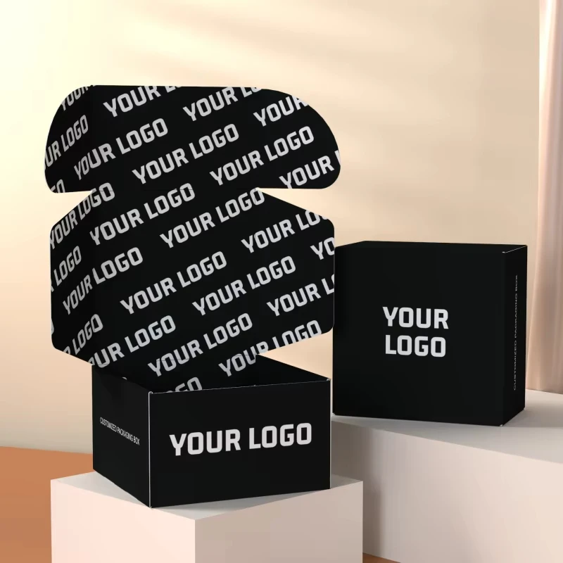 Customized Graphic Printing Logo Cardboard Packaging Box