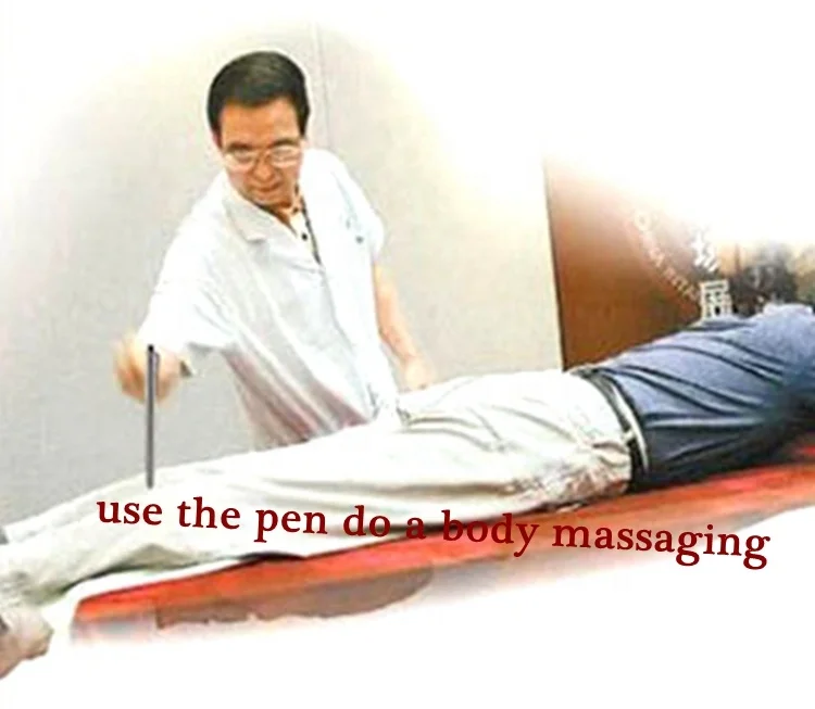 zero Point Energy Nano Healing Wand Pen 304 Stainless Steel Chinese Acupuncture Treatment Energy Stick