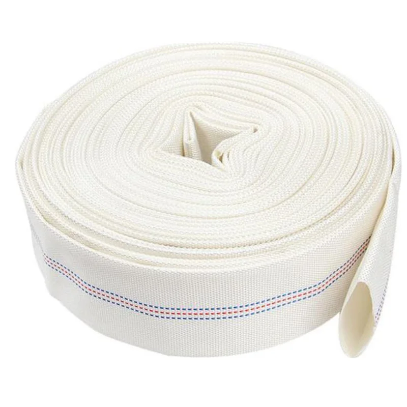 High Pressure Strong Pipe Canvas PVC Layflat Hose Lightweight PVC Lay Flat Durable Irrigation Canvas Delivery Hose 2.5 Inches