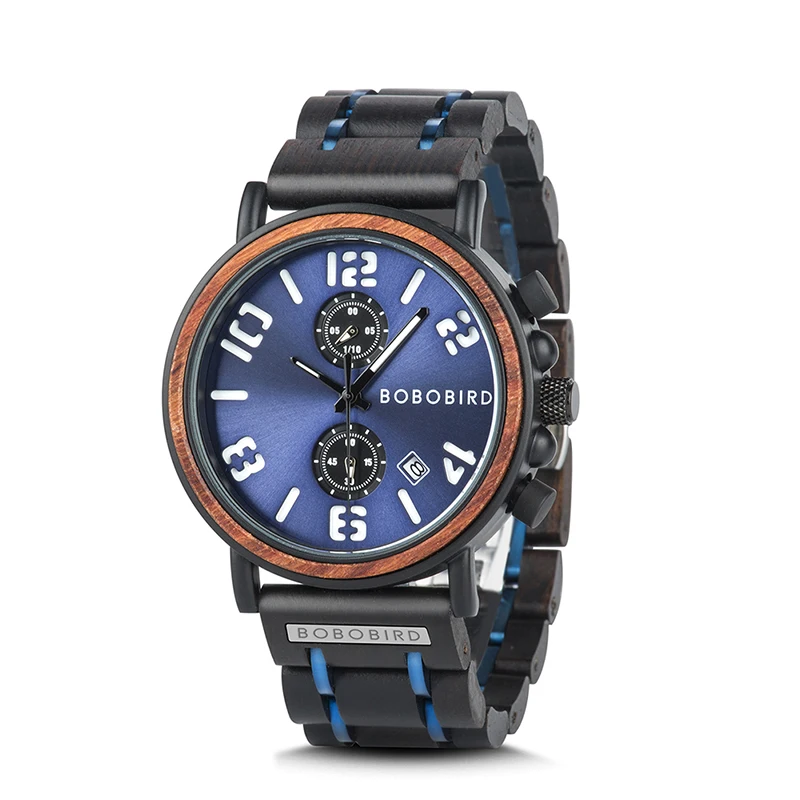 Mens Wood Watch Multifunction Movement Watch Wholesale Wood Watch for Men and Women