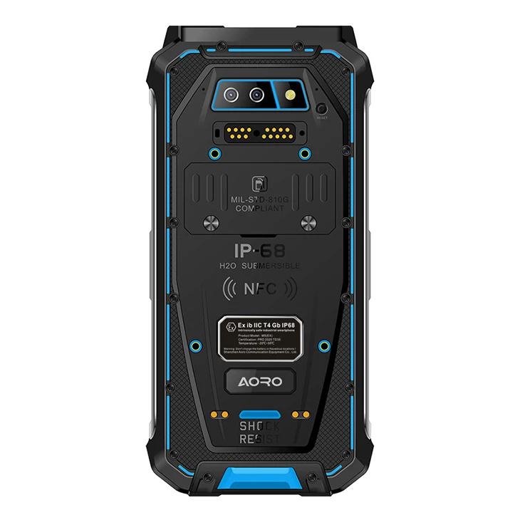 Explosion Proof Mobile Zone 2 Atex Camera Ip68 Waterproof Atex Smartphone Exproof Intrinsically Safe Explosive Explosion Phone