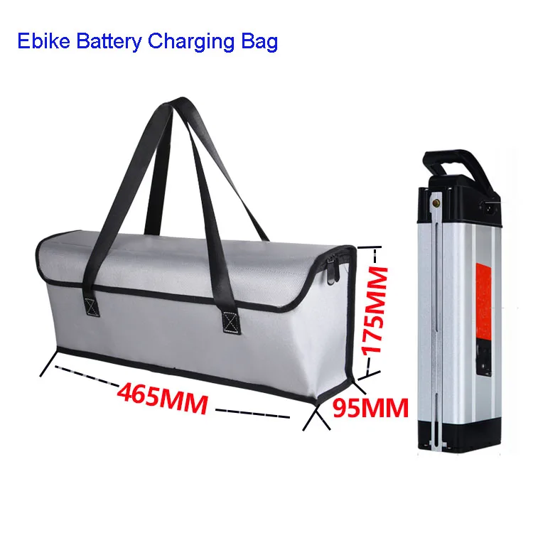 Огнеупорные взрывобезопасные сумки для хранения Lipo для 36 в 48 в 52 в 25 Ач 60 в 72 в литиевых батарей для электровелосипеда