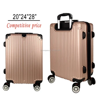 Factory Price Hard shell 360 Degree Spinner Wheel fashion large capacity customized logo travel luggage set with corner protect