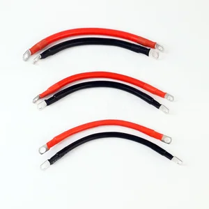 Hot Selling Two Sides SC50-10 50mm2 Copper 1/0AWG Power Solar Battery Cable 1m Length