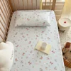 Double-layer gauze baby bed sheet-camping puppy