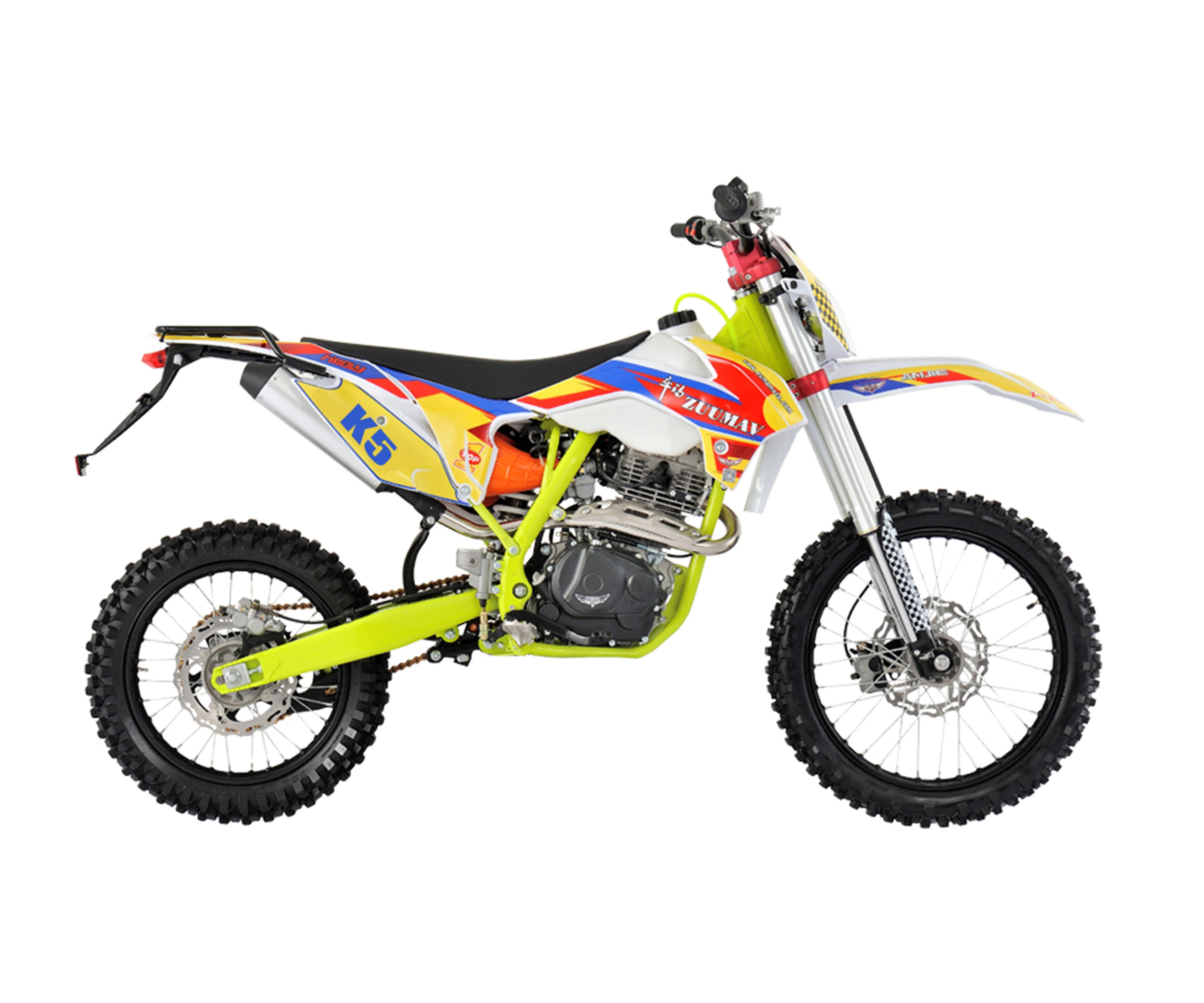 Factory-Direct Zuumav K5-CB232X Motocross 4-Stroke Dirt Bike - Off
