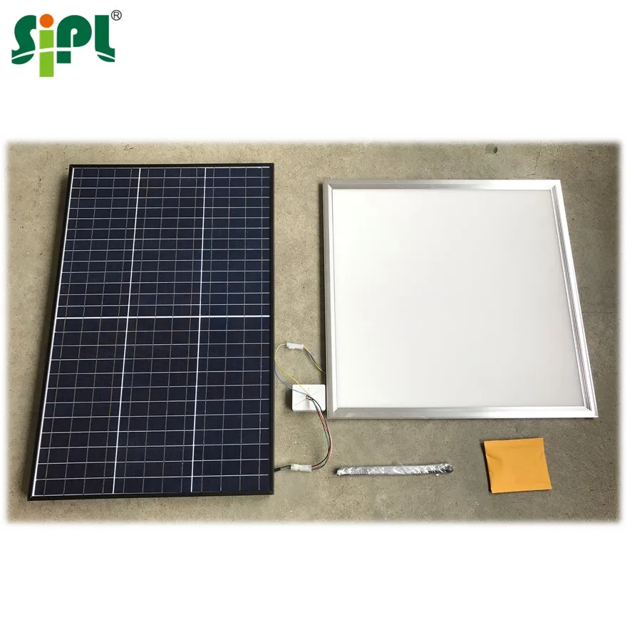 600mm Day Night Home Lighting Solar Battery Powered Shaftless LED Skylight Non-Tubular Smart Control LED Panel Big Ceiling Light