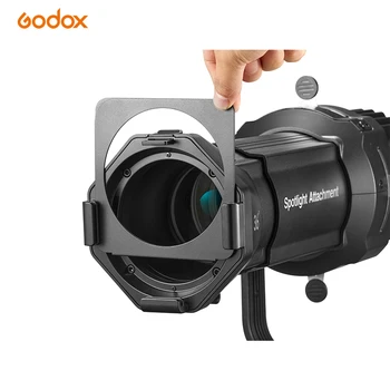 Godox VSA-19K Spotlight Attachment Conical Snoot Optical Condenser With Bowens Mount for VL300 SL150II LED Light detail image