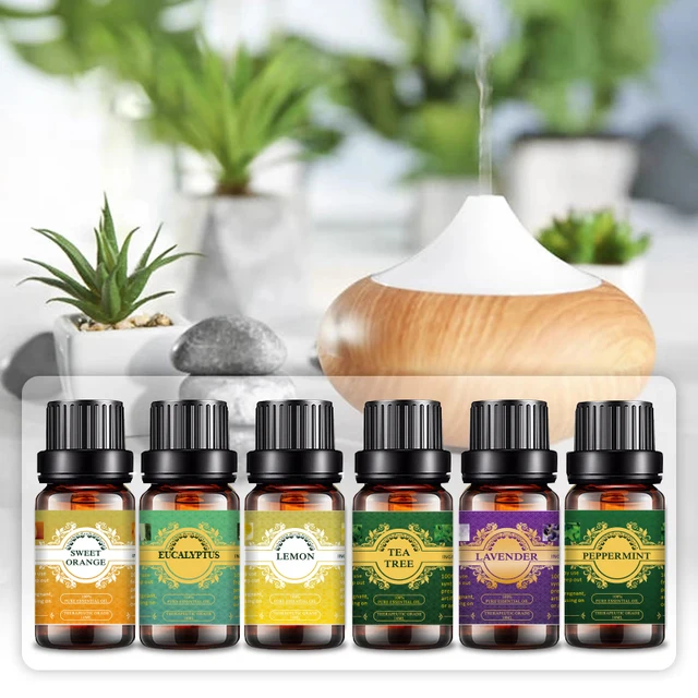 OEM/ODM 100% Pure Natural Massage Aromatherapy Diffuser Organic Custom Body Fragrance Essential Oil Gift Set