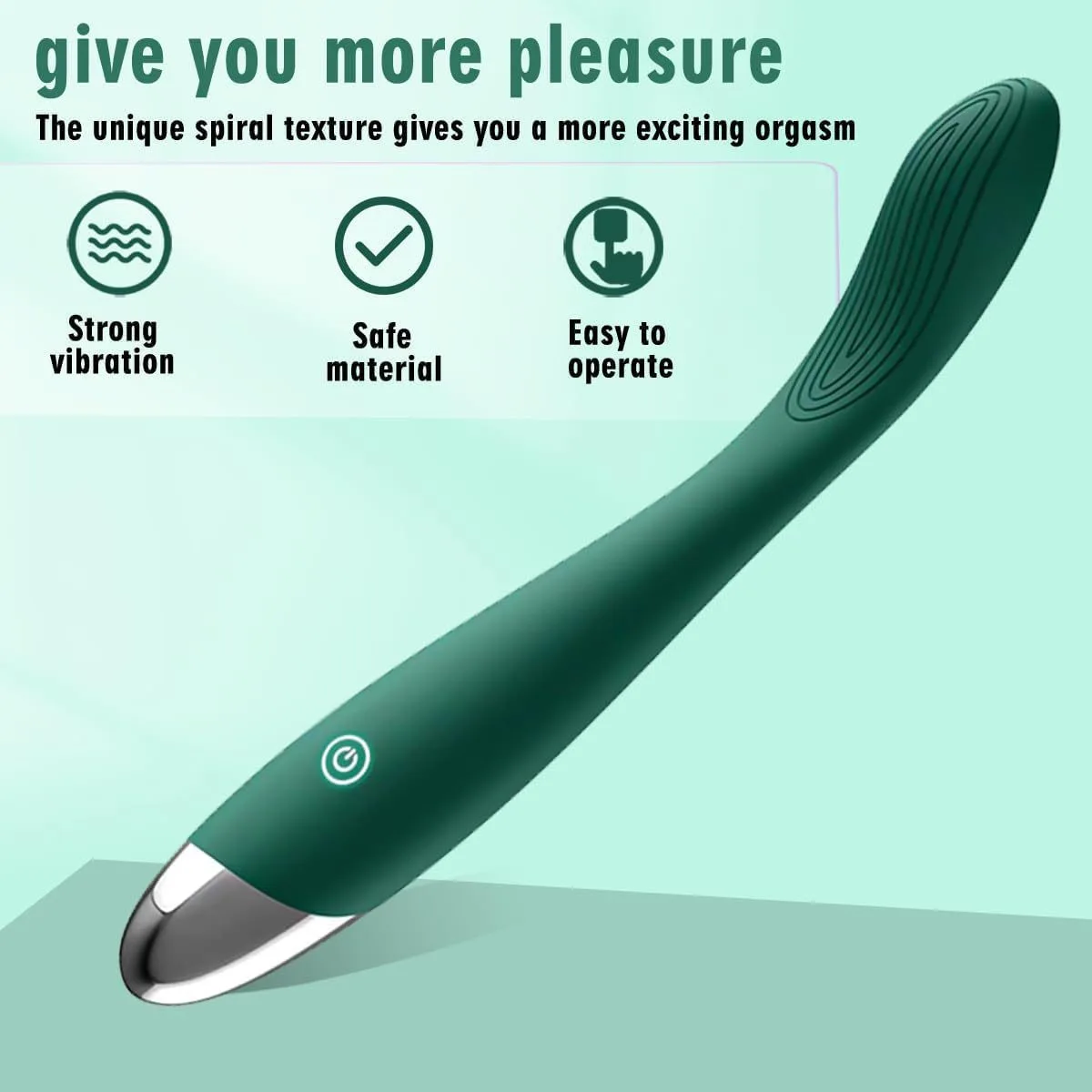 Vibrator packaging and included accessories