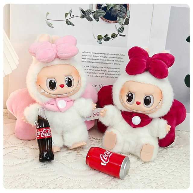 【377】ANK doll chocolatemacaron Labubu Macaron Sitting Party Collection Generation 1/2/3 Keychain