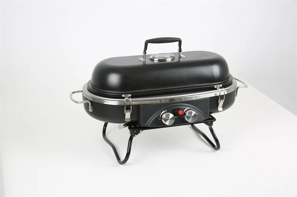 Portable Gas Grill Tabletop Barbecue Grill Propane / Butane Gas Bbq