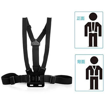 Elastic Adjustable Chest Mount Strap for Go Pro 7 6 5 4 3+ 3 2 1 Xiaoyi 4K SJ4000 Action Camera Accessories detail image