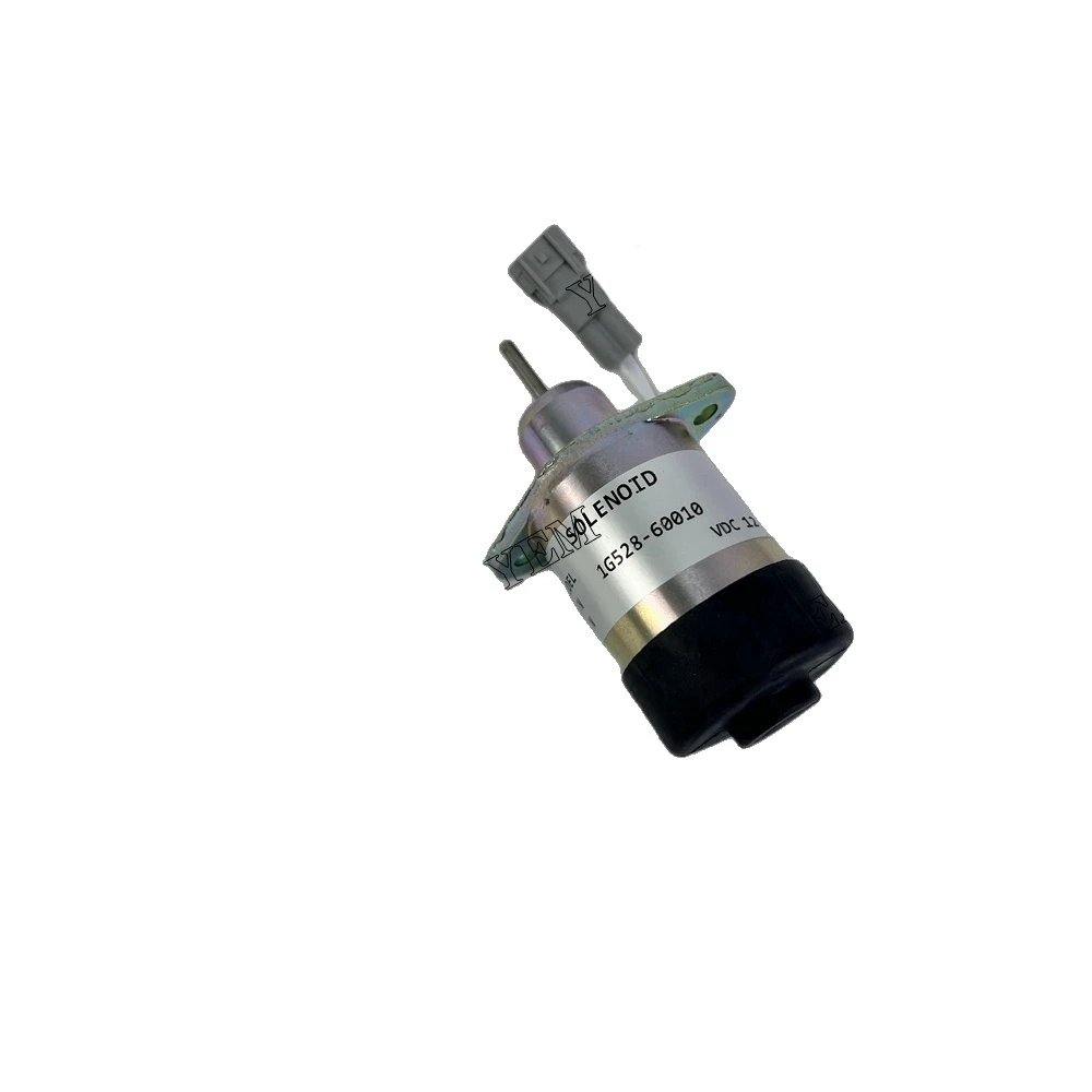 For Kubota V3800 12V Solenoid Valve 1G528-60010 1E369-60011 Engine Parts Factory