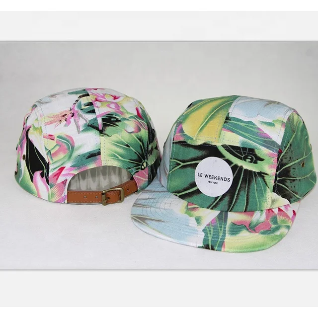 hawaiian 5 panel hat