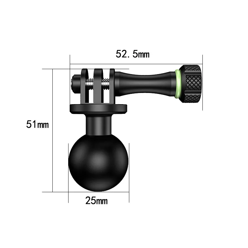 17 мм 25 1 дюйм болт ОЗУ мотоциклетное крепление для телефона шаровой адаптер держатель мобильного базовое основание