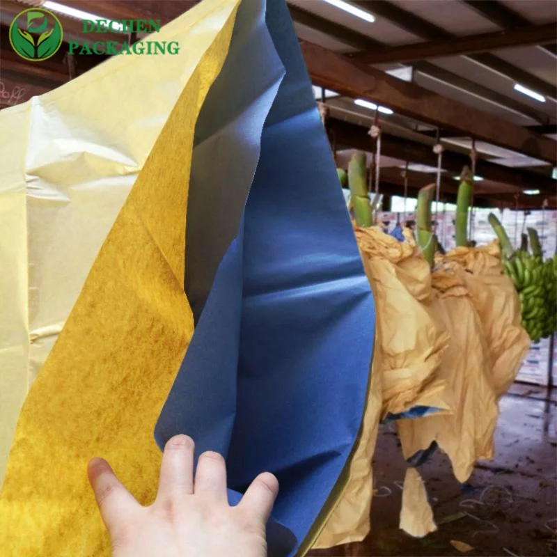 Estuche protector Mango Creciente Cera Papel recubierto Frutas Cubierta Bolsas Bolsa resistente a plagas