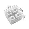 Four Pcs Snowflake in Box