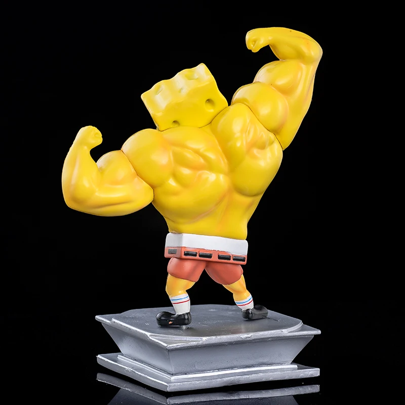 OEM Made Custom 3D Design Muscular Body Cartoon Plastic Figure Toys Factory