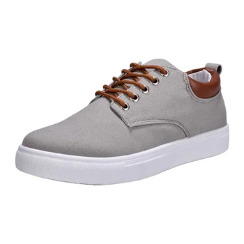2022 new canvas shoes men's all-match casual shoes trendy extra-large sneakers