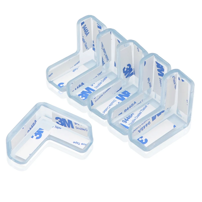 4pcs/Bag Baby Corner Protector Guards, Silicone Anti Collision Table Corner Protectors For Living Room Table, Range Hood(Grey