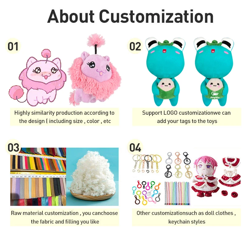 2024 Trending New Arrival Customized Ice Cream Plush Toys Fluffy Turtle  Doll Custom  Plushies Toys