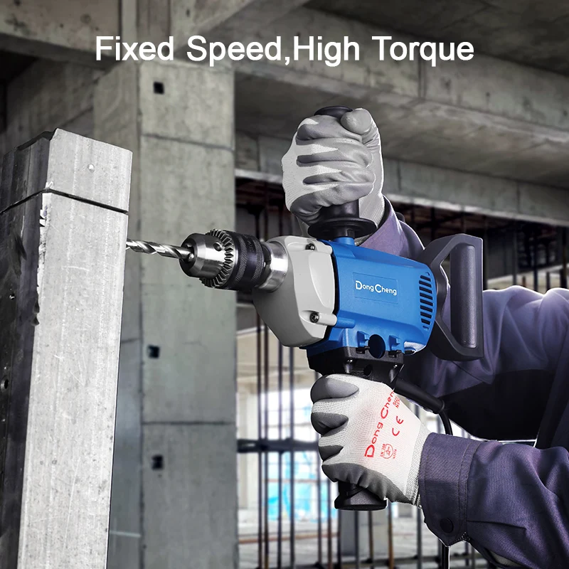 Dong Cheng Professional Factory 1010W 16mm Electric Power Drill Screwdriver Industrial Drill Machine