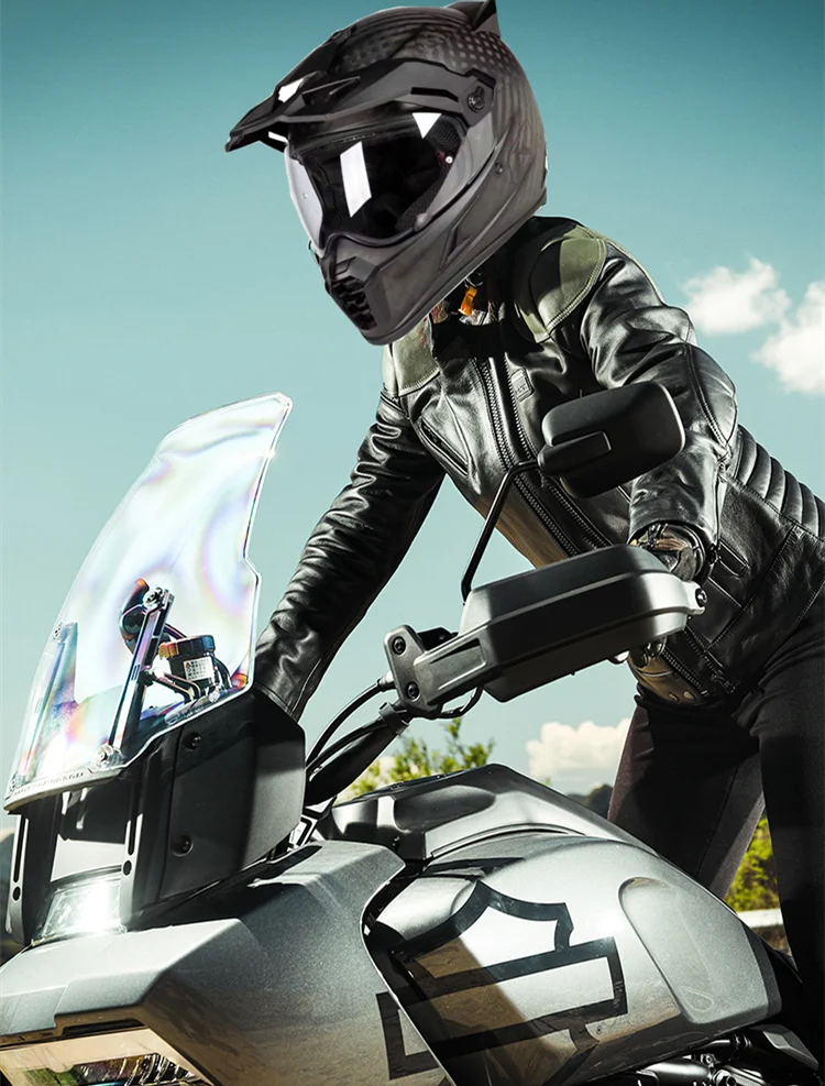 Klim Krios Pro Motorcycle Helmet Carbon Fiber Offroad Rally Helmet Adv