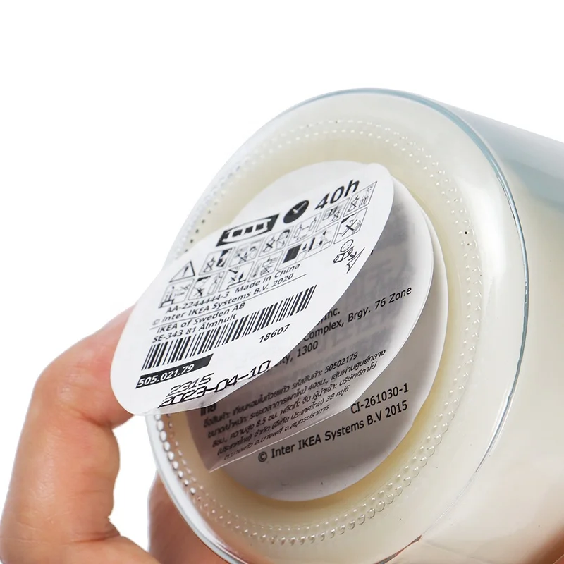 Custom Logo 2 Layers Label Vinyl Adhesive Peel Off Double Layered Sticker Label Double Layer Booklet Sticker