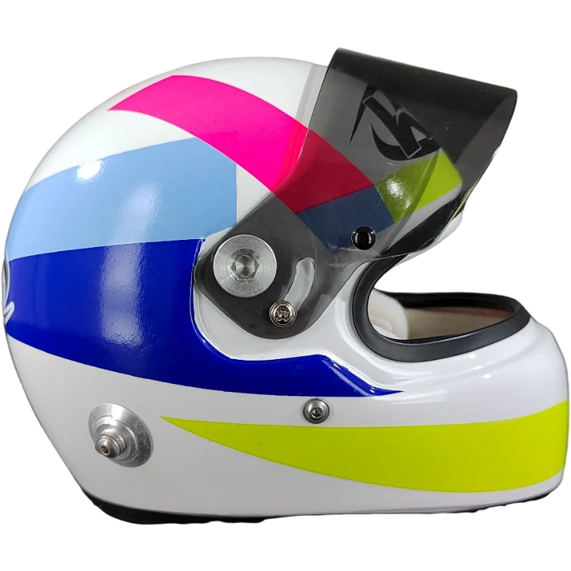 High Quality Customized Mini Men's Full Face Racing Motorcycle Helmet New ABS Dual Visor with Foam Lining Lovely Gift PC